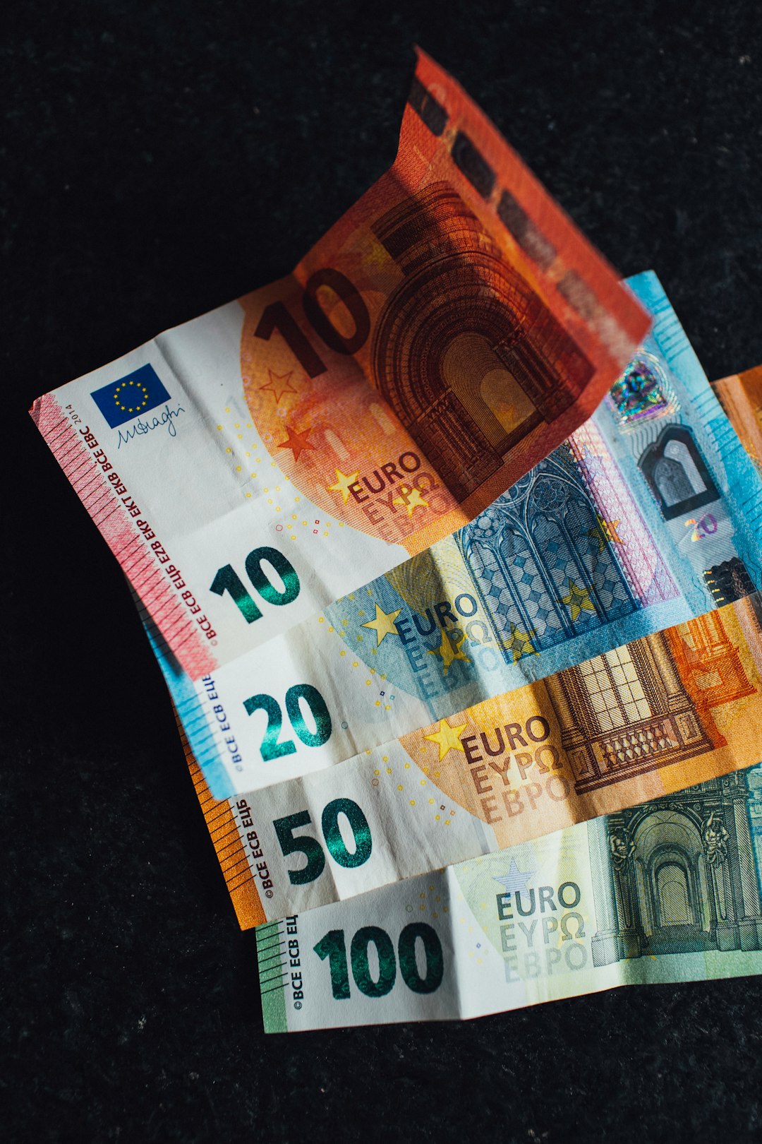 Services A lot of cash EURO banknote cash money € 10,- € 20,- € 50,- and € 100,-